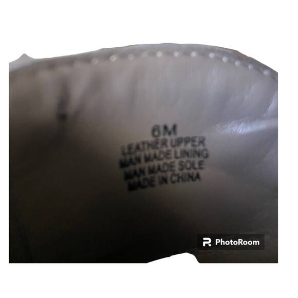 Gianni Bini Leather Booties Ankle Boots Gray Womens 6M - Picture 9 of 9